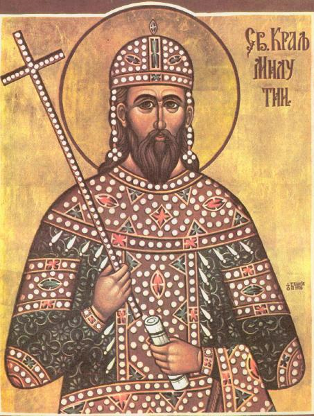 Молитва светом краљу МИЛУТИНУ